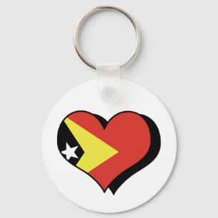Je t'aime Timor oriental Porte-clés