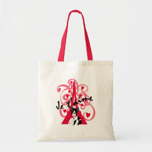 Je t'aime tote bag