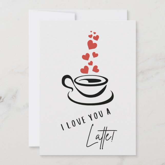 Je t'aime une dernière carte de la Saint-Valentin (Devant)