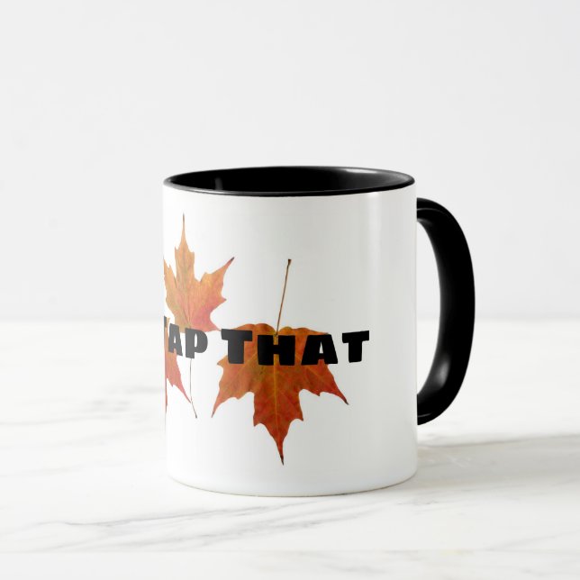 "Je taperais que" tasse drôle (Devant droit)