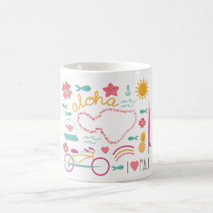 "Je" tasse "aime Maui Aloha "