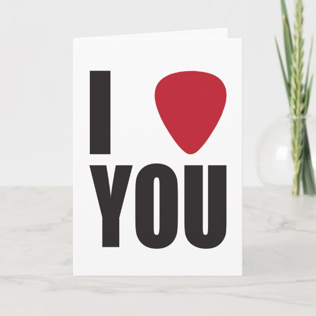 Je te choisis Carte Saint-Valentin (Devant)