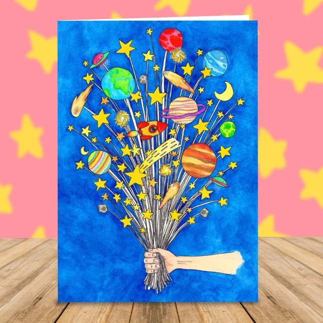 Je te décrocherai la lune greeting card (Creator Uploaded)