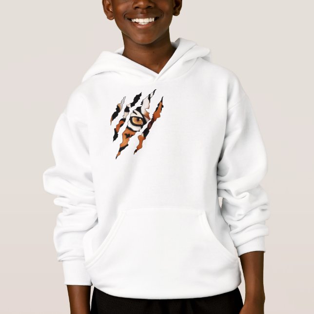 Je Te Vois. Sweatshirt De L'Oeil Et De La Lavette (Devant)