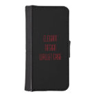 Je téléphone la caisse de portefeuille