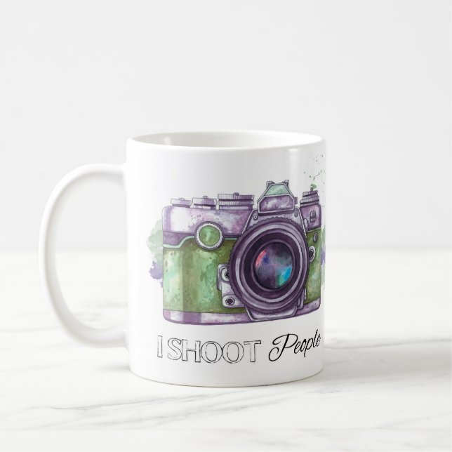 Je tire des personnes, tasse de cadeau de (Gauche)