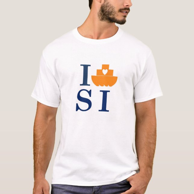Je transporte en bac Staten Island - T-shirt (Devant)