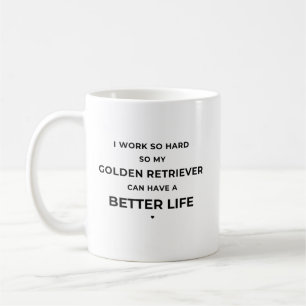 Je travaille si dur... - Mug Blanc