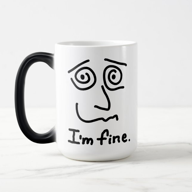 JE VAIS BIEN Morpher Mug (Gauche)