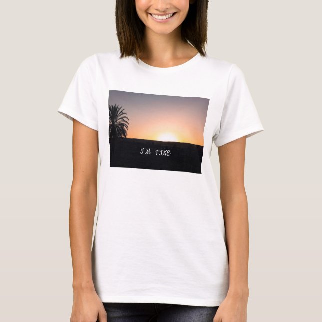 Je vais bien t-shirt (Devant)