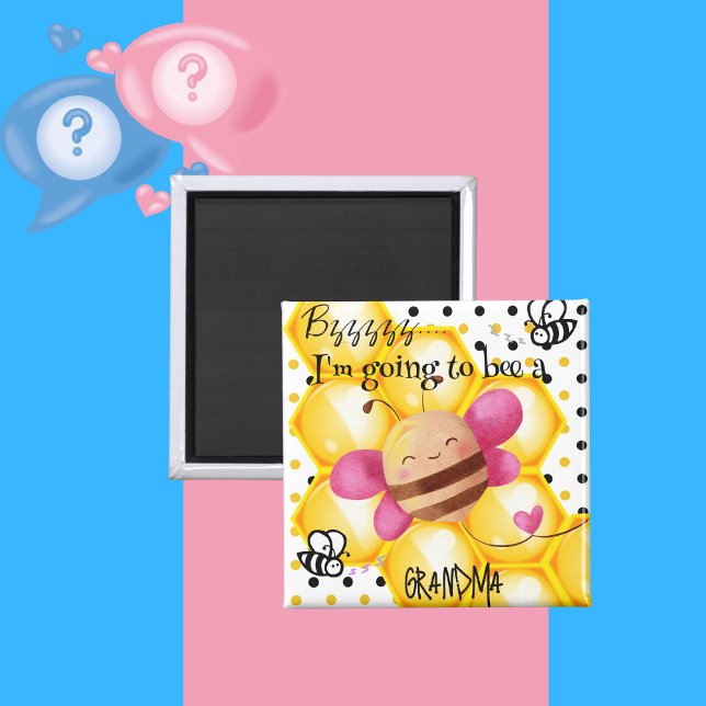 Je vais être une grand-mère Aimant personnalisé (Créateur téléchargé)