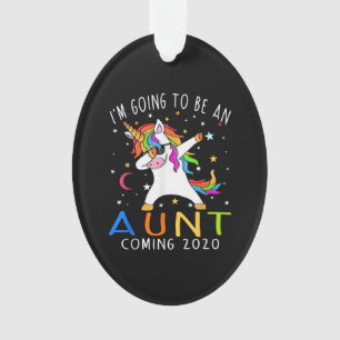 Je Vais Être Une Tante Provenant Cadeau Unicorn 20