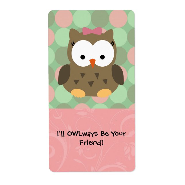 Je vais OWLways être votre ami (Devant)