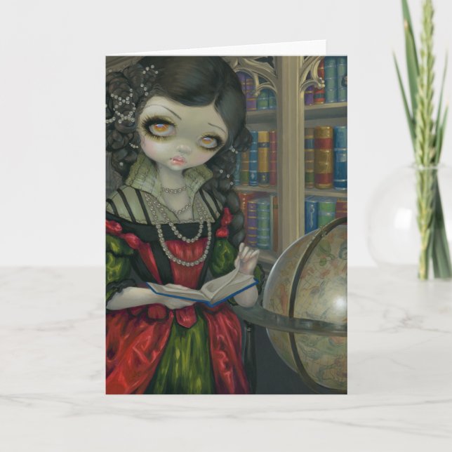 "Je Vampiri : Carte de voeux de Libreria de La" (Devant)