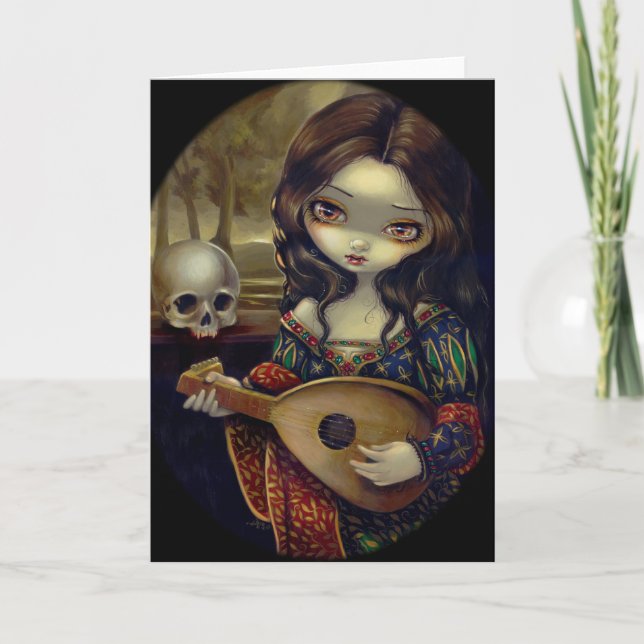 "Je Vampiri :  Carte de voeux de l'IL Liuto" (Devant)
