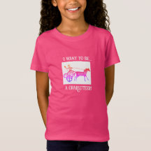 Je veux être un T-Shirt coloré charioteur
