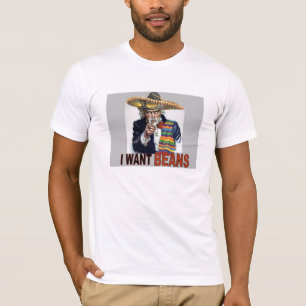 Je veux le T-shirt d'haricots