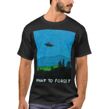 JE VEUX OUBLIER le noir de T-shirt