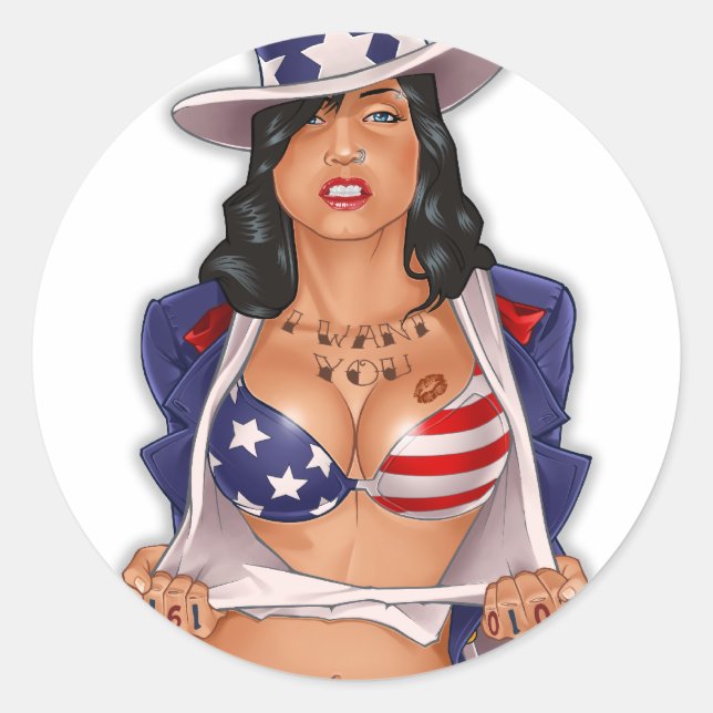 Je Veux Que Vous Sticker (Devant)