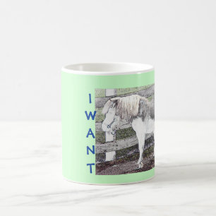 Je veux un poney ! Tasse