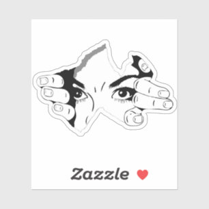 Je veux voir un autocollant