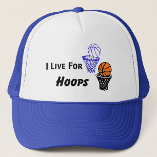 Je vis pour les casquettes de basket