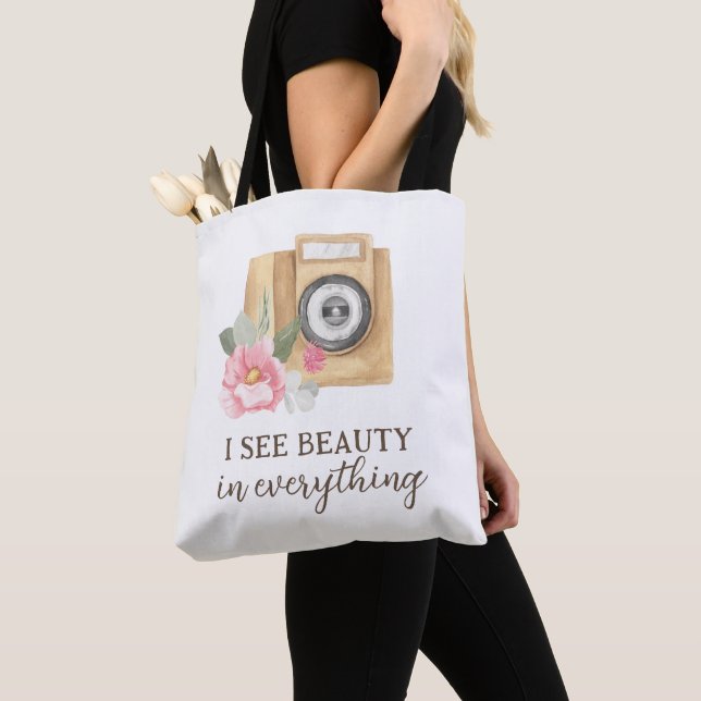 Je Vois La Beauté Dans Tout Le Sac fourre-tout Pho (De près)