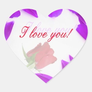 Je vous aime - Stickers