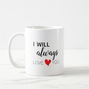 Je vous aimerai toujours tasse