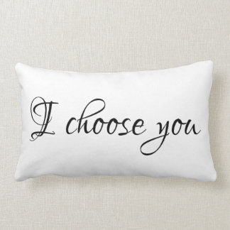 Je vous choisis coussin