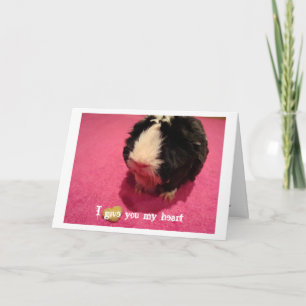 Je Vous Donne Ma Carte De Voeux Coeur