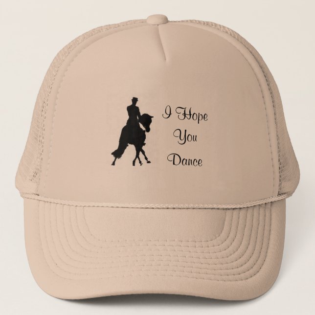 Je vous espère casquette de cheval de dressage de (Devant)