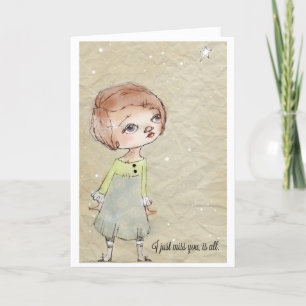 Je Vous Manque, Est Tout - Carte De Voeux