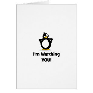 Je vous observe pingouin