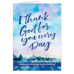 Je Vous Remercie Tous Les Jours, Bienheureux Anniv