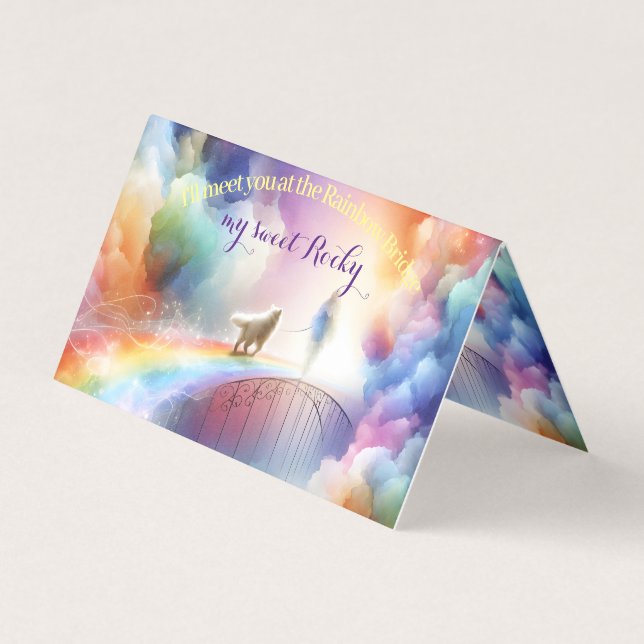 Je vous rencontrerai au Pont Arc-en-Ciel  (Front)