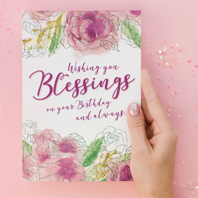 Je vous souhaite des bénédictions pour votre anniv (Créateur téléchargé)