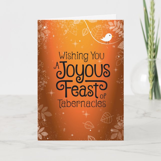 Je Vous Souhaite Une Carte De Voeux De Fête Joyeus (Devant)