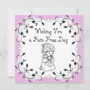 Je vous souhaite une carte Pain Free Day Card