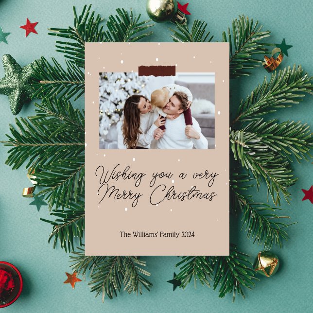 Je vous souhaite une joyeuse carte de Noël (Créateur téléchargé)