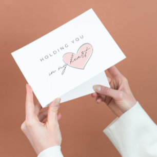 Je Vous Tiens Dans Mon Coeur Carte De Voeux