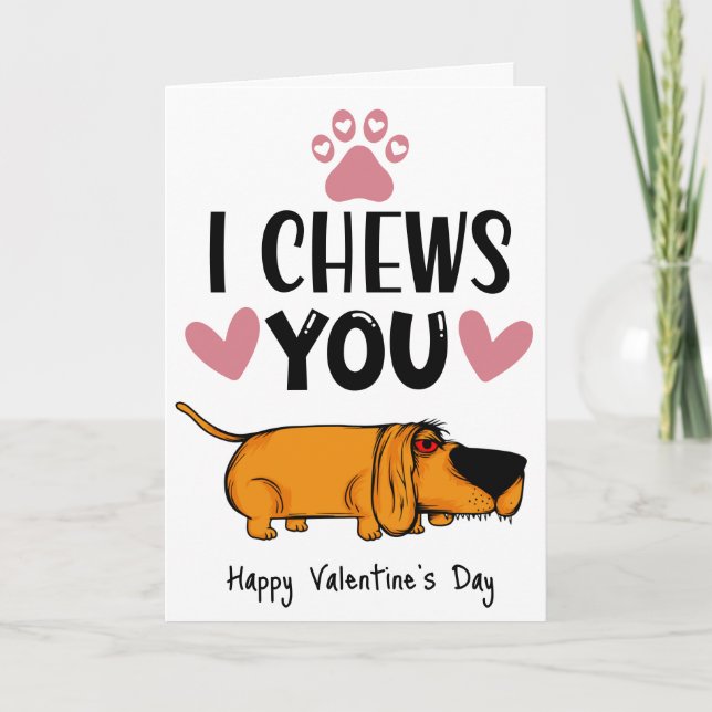 Je vous trompe...Valentine de la carte de chien (Devant)