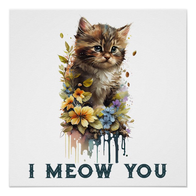 Je vous vois Poster Kitty (Devant)