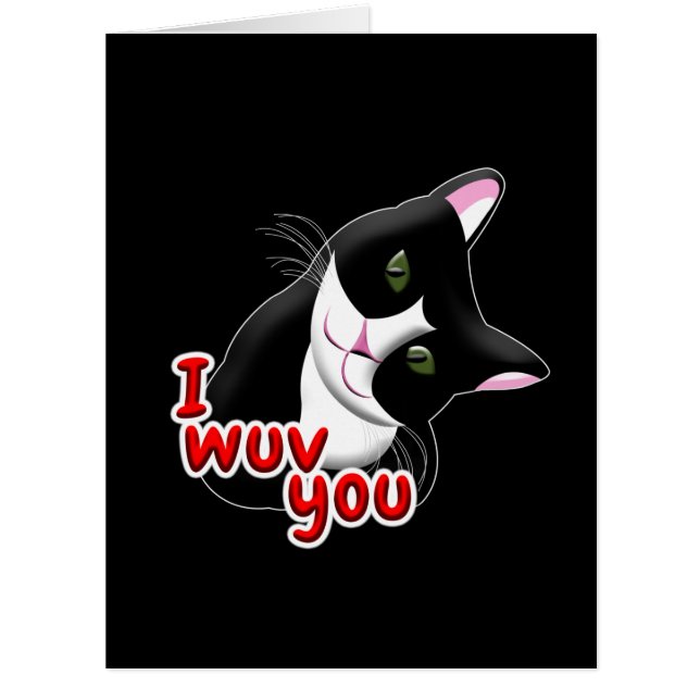 Je vous wuv Chat (Devant)