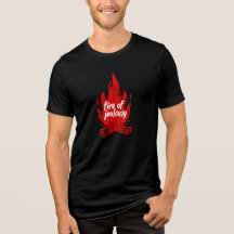 Jealous fire illustration