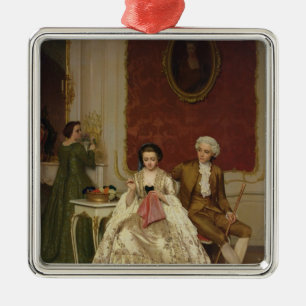 Jealousy, 1861 metal ornament