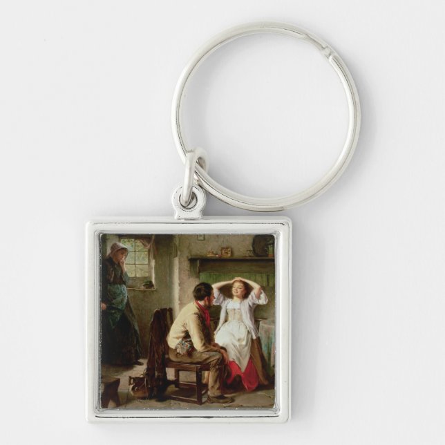 Jealousy and Flirtation Keychain (Front)