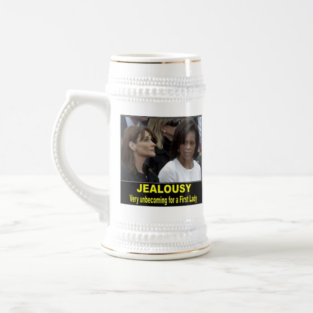 JEALOUSY BEER STEIN (Left)