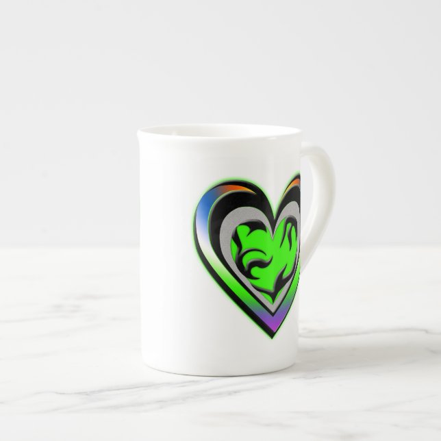 Jealousy Bone China Mug (Front Right)