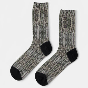 Jealousy Tree Bark Patterned Socks
